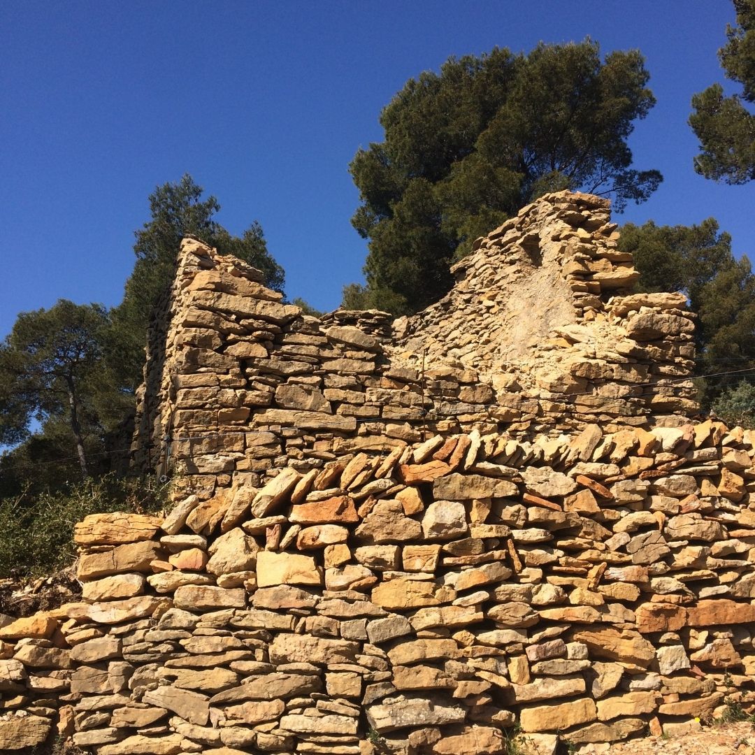 Mur de soutènement pierre sèche Ceyreste